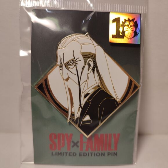 Spy X Family Henry Henderson Enamel Pin Official Limited Edition Anime Brooch - Picture 1 of 2
